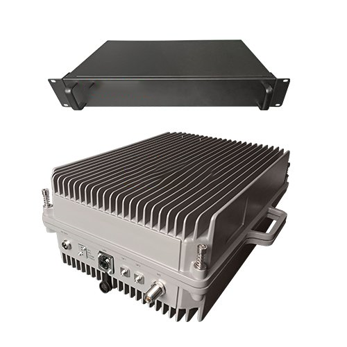  开鲁TETRA800数字警用集群数字光纤直放站远近端机